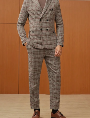 Pantaloni SHEIN, maro