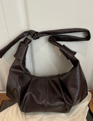 Geanta SHEIN, maro inchis