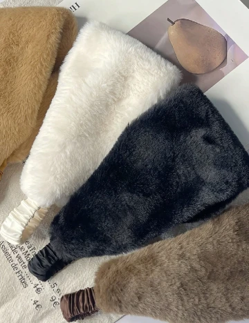 Set bandane 2 bucati SHEIN, alb/negru