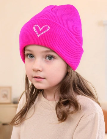 Caciula Shein Kids, magenta