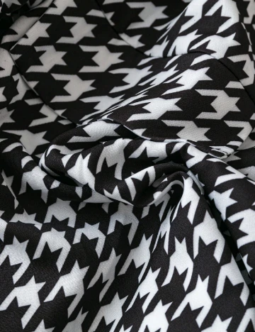 Blazer Emery Rose Curve, alb/negru