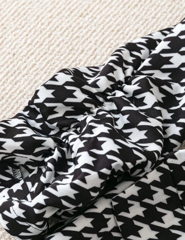 Blazer Emery Rose Curve, alb/negru