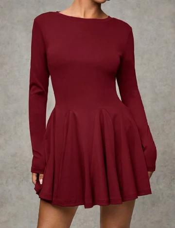 Rochie scurta SHEIN, visiniu