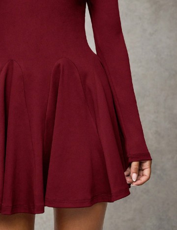 Rochie scurta SHEIN, visiniu