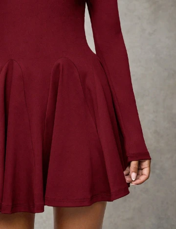 Rochie scurta SHEIN, visiniu