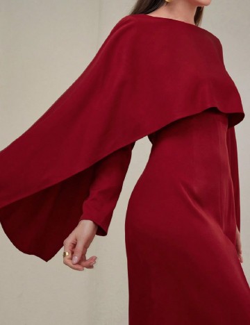 Rochie lunga SHEIN, rosu