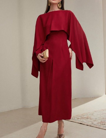 Rochie lunga SHEIN, rosu