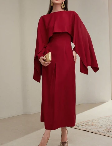 Rochie lunga SHEIN, rosu