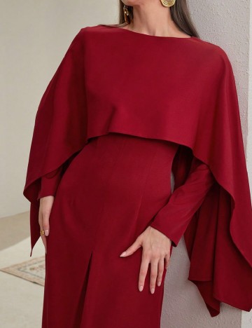 Rochie lunga SHEIN, rosu