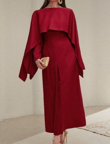 Rochie lunga SHEIN, rosu