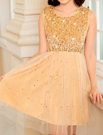 
						Rochie Shein Kids, galben