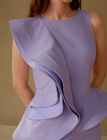 Rochie medie MOTF, mov