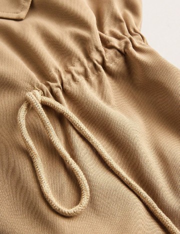 Geaca SHEIN CURVE, maro