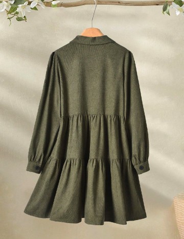 Rochie scurta SHEIN, verde