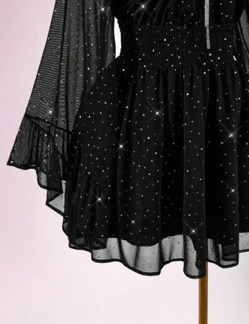 Rochie scurta SHEIN CURVE, negru