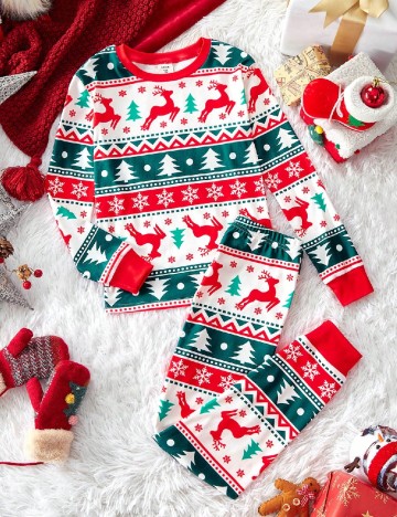 Pijama Shein Kids, mix culori