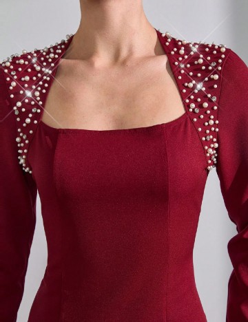 Rochie scurta SHEIN, visiniu