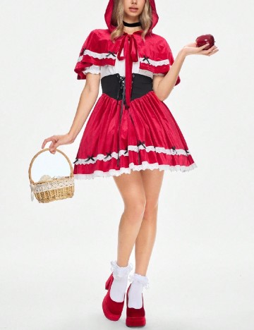 
						Compleu Romwe, rosu/alb