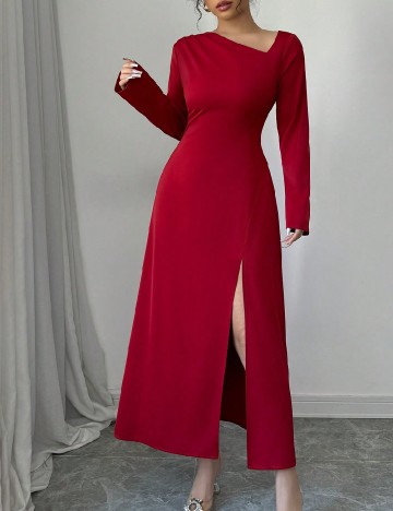 Rochie lunga SHEIN, rosu