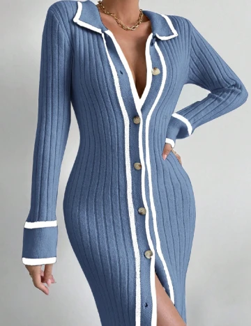 Rochie medie SHEIN, albastru