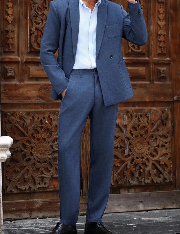 Costum SHEIN, albastru