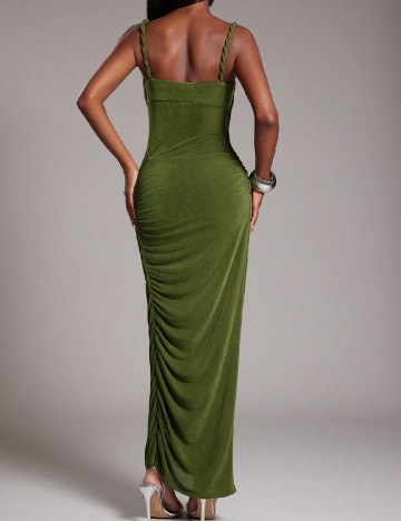 Rochie lunga SHEIN, verde