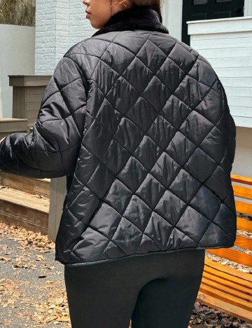 Geaca SHEIN CURVE, negru