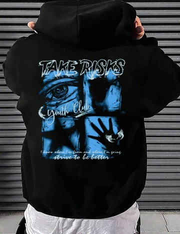 Hanorac SHEIN, negru