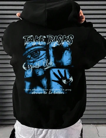 Hanorac SHEIN, negru