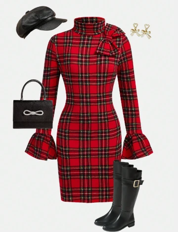 Rochie Shein Kids, rosu