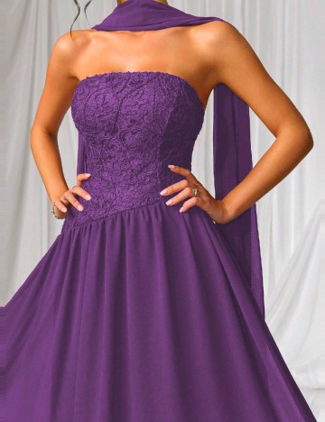 Rochie lunga SHEIN, mov