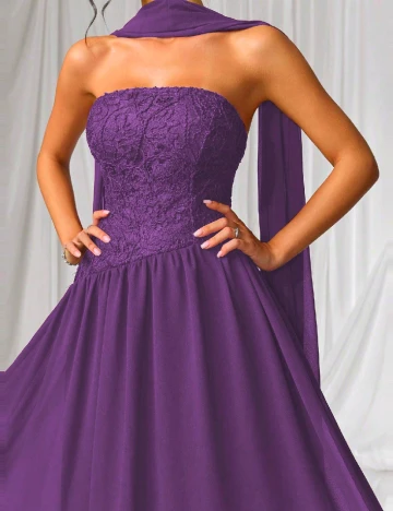 Rochie lunga SHEIN, mov