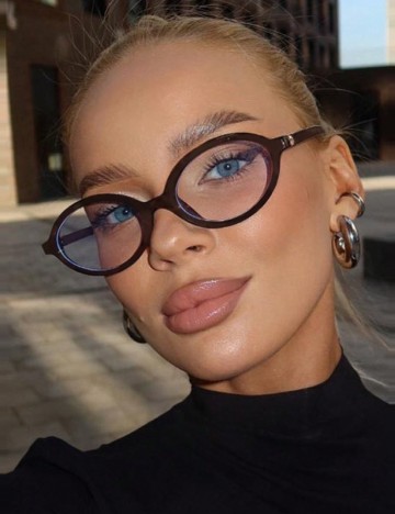 
						Ochelari SHEIN, maro