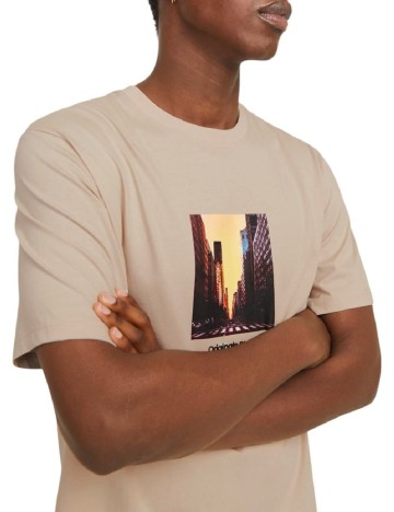 Tricou Jack&Jones, crem