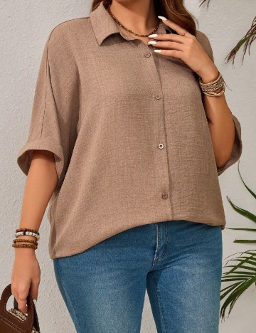 Camasa Emery Rose Curve, maro