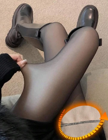 Ciorapi Dazy, maro inchis