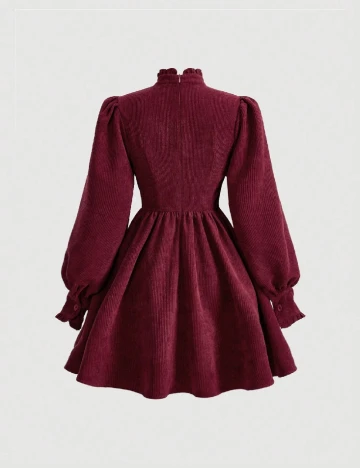 Rochie scurta SHEIN, visiniu