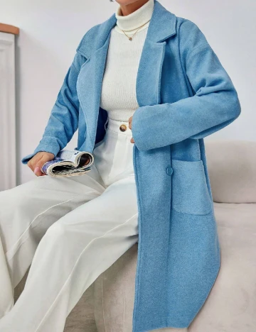 Palton SHEIN, albastru