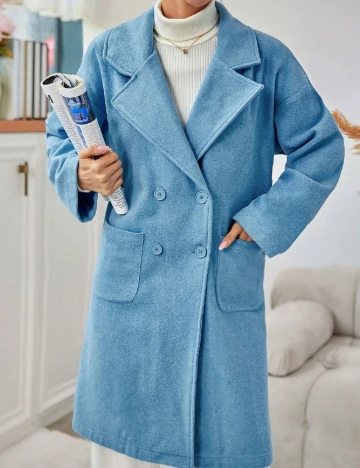 Palton SHEIN, albastru