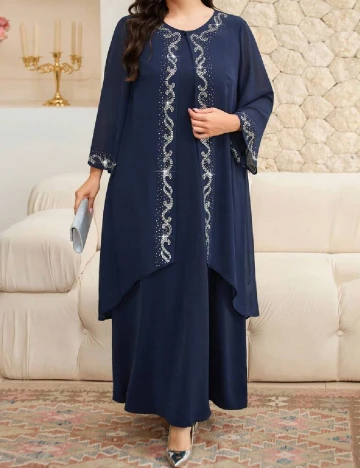 Compleu SHEIN CURVE, bleumarin