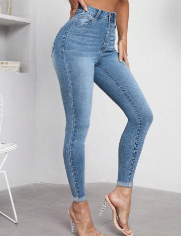 Blugi SHEIN, albastru