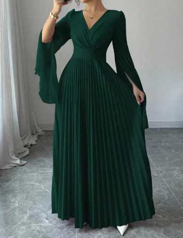 Rochie lunga SHEIN, verde