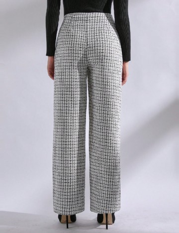 Pantaloni SHEIN, alb