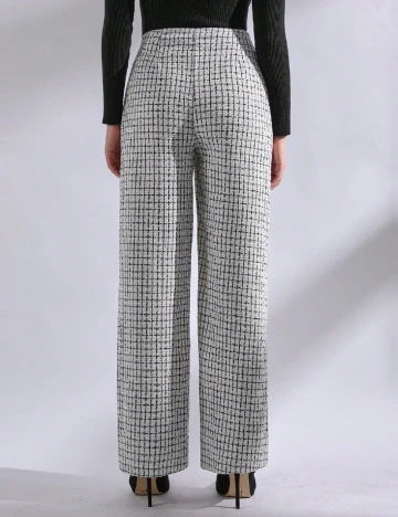 Pantaloni SHEIN, alb