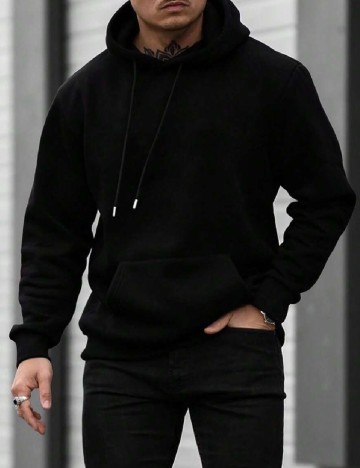 
						Hanorac SHEIN, negru