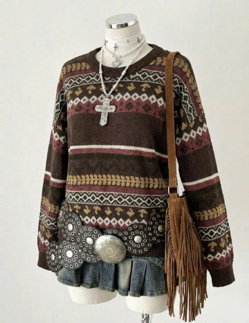 Bluza Romwe Plus Size, mix culori