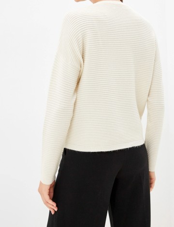 Pulover Only, bej, L