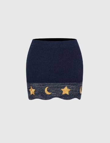 Compleu Romwe, bleumarin