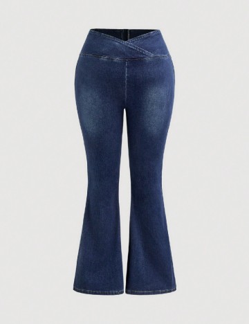 Blugi SHEIN CURVE, bleumarin