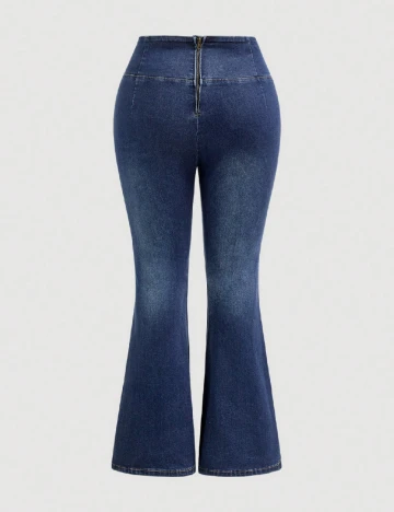 Blugi SHEIN CURVE, bleumarin